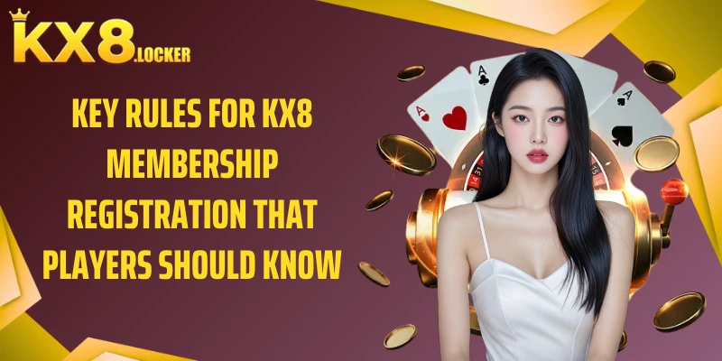 Key rules for KX8 membership registration that players should know